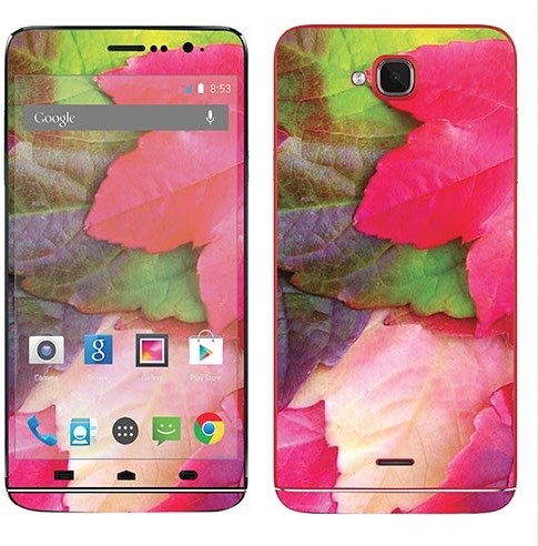 Wiko Royal Sticker Royal tatuaż ścienny RS. 97365 samoprzylepny do Slide z motywem liści jesienią RS.97365