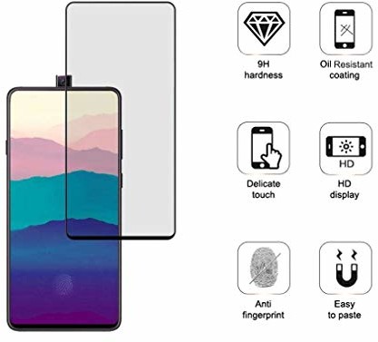 TELLUR szkło hartowane 2.5D klej do Samsung Galaxy A90, czarny TLL145615