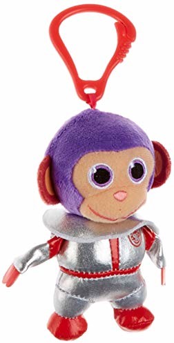 Joy Toy 31052 Wonderpark Wunderaffen Plusz Clip On 8 cm Model: Astronaut, wielokolorowy 31052