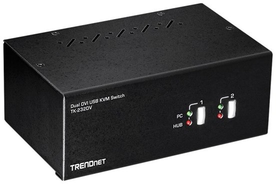 TRENDnet TK-232DV - KVM / audio / USB switch - 2 ports TK-232DV