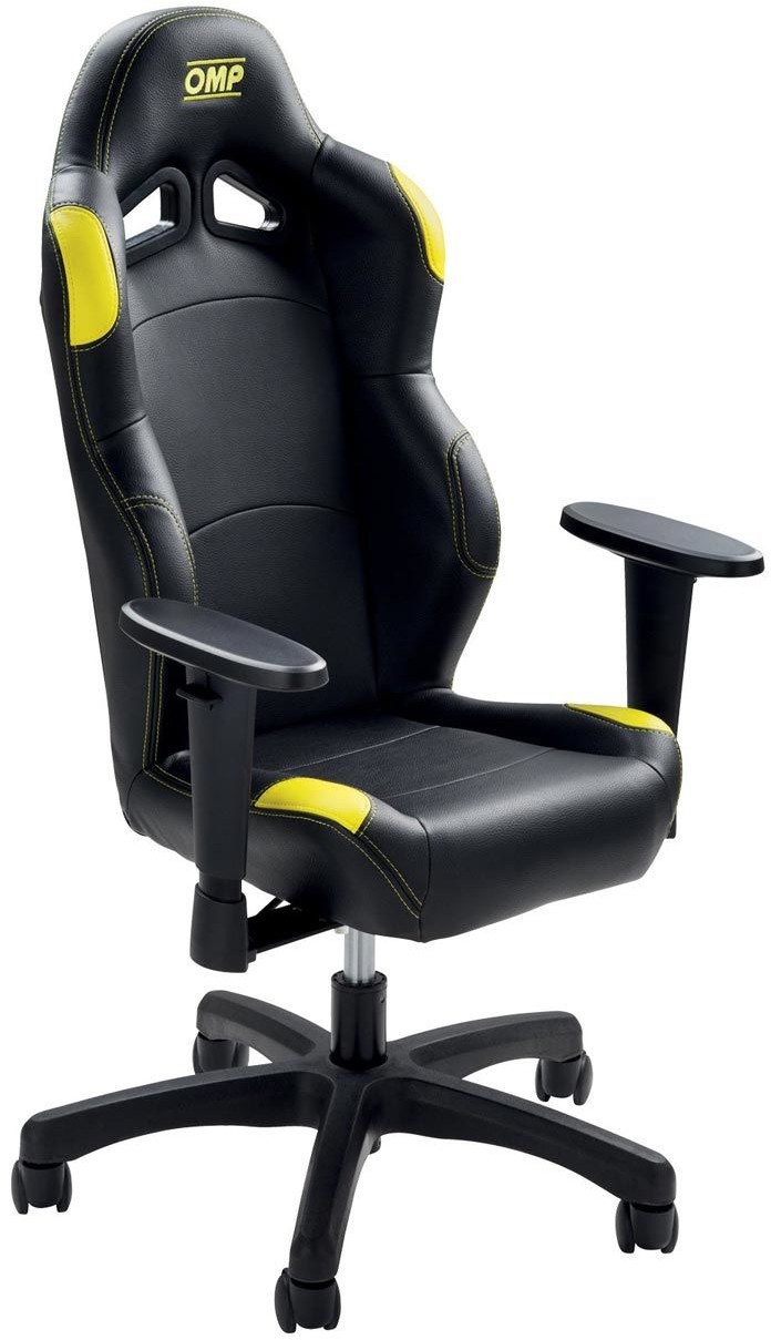 OMP Racing Fotel dziecięcy biurowy Mini czarno/żółty HA/821/NG