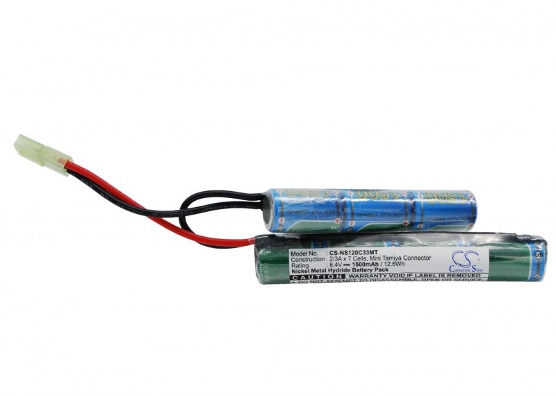 Cameron Sino 1500mAh 12.60Wh Ni-MH 8.4V 7S 2/3A Mini Tamiya