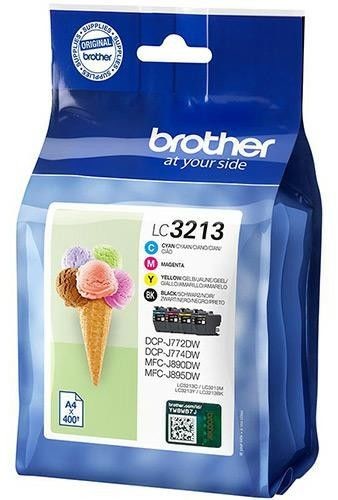 Brother Brother Tusz LC3213VAL CMYK 4pack 4 x 400ml LC3213VAL