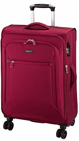 D & N Travel Line 6404 walizka, 68 cm D & N Travel Line 6404 Koffer, kolor: bordowy