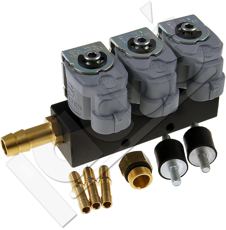 Valtek Listwa wtryskowa Type 30 2Ohm szara 3 cyl. LIS.Y7