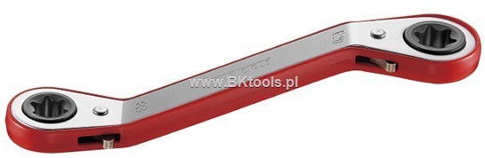 TENG TOOLS Klucz oczkowy zapadkowy odgięty E11xE12 245340302