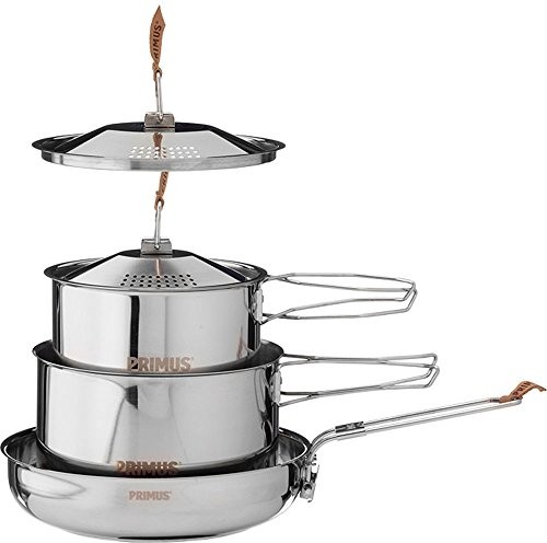 Primus Campfire Cook Set Small, srebrny, s P-738002