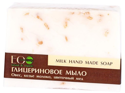 Eco LABORATORIE Laboratorie Mydło w kostce glicerynowe mleczne 130 g () 127838