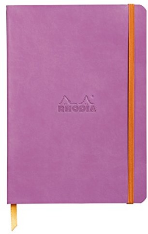 Rhodia zeszyt z przepisami na notatnik z miękką okładką, liliowy 117411C