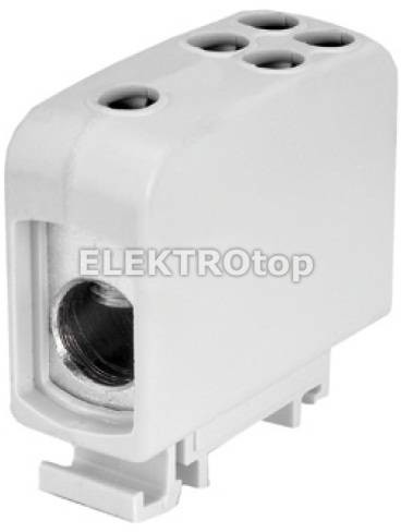 Simet ZGG 1X70/4X16 Złączka szynowa gwintowana AL/CU TS35 84704002