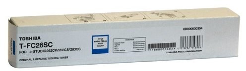 Toshiba T-FC26SC toner nabój Cyan 6B000000354
