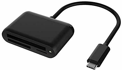 PremiumCord PremiumCord adapter USB 3.1 typu C na czytniku kart CFast2.0 + SD 3.0 + Micro SD 3.0, kolor czarny, długość kabla 20 cm ku31sd01