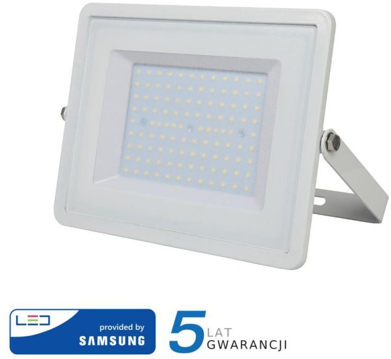 v-tac Projektor LED V-TAC 100W SAMSUNG CHIP Biały VT-100 6400K 8000lm