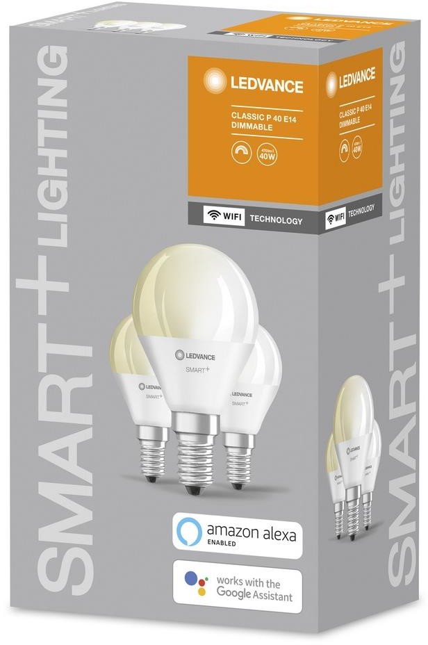 LEDVANCE ZESTAW 3x LED Żarówka ściemnialna SMART+ E14/5W/230V 2700K -