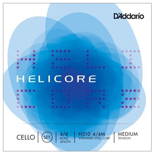 D'Addario H511  4/4L Helicore Cello pojedyncze gitary 'A' Titanium owinięta H511 4/4M
