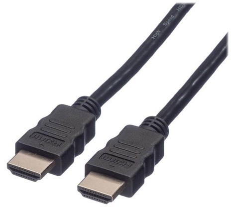 Roline HDMI HS Cbl.+Eth.. M/M. blk. 1.5m 11.04.5531