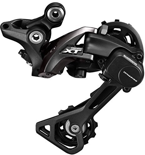 Shimano Rear derailleur 11S GS RD-M8000 Deore XT Shadow + DM, czarny, jeden rozmiar RD-M8000