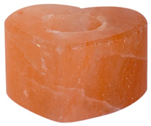 Himalaya Salt Dreams Salt Dreams 4041678005160 świecznik na świeczki typu tealight z kryształów soli himalajskiej monitora serce 4041678005160