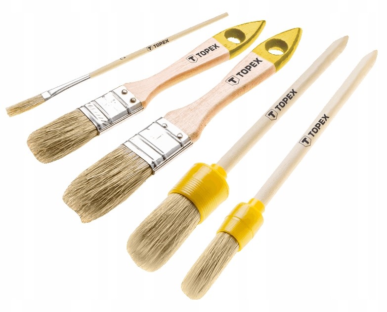 Topex Zestaw Pędzli, 5 Szt. 20B816