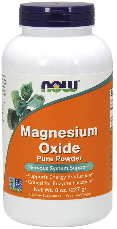 Now Foods NOW Magnesium Oxide Pure Powder 227g