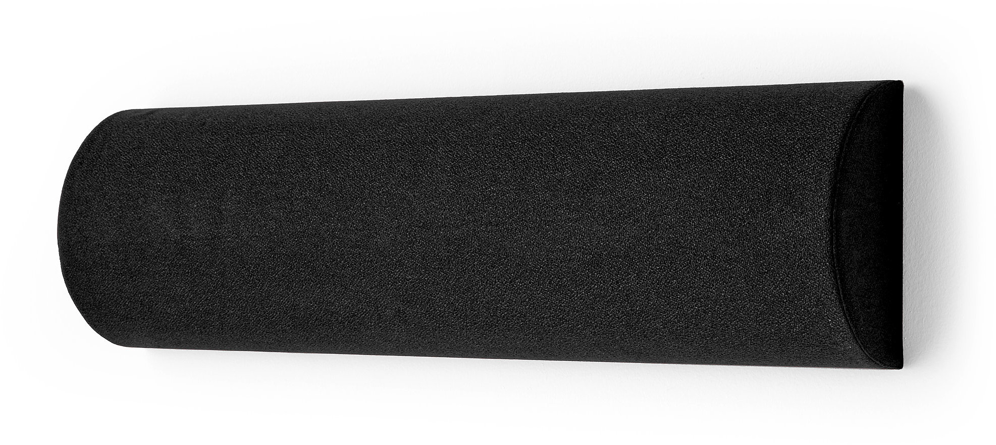 AJ Produkty Panel akustyczny POLY, półcylinder,  280x500 mm, czarny