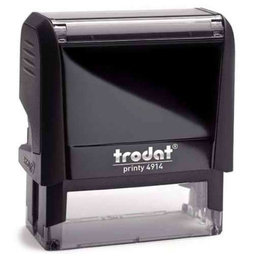 Trodat Pieczątka automat 4914 czarna - poduszka czarna 64x26mm /TRE-4914CAWA/ UN357-2