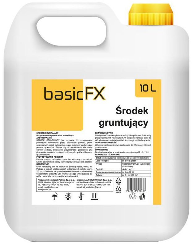 BASIC Środek gruntujący 10 l. BASIC FX