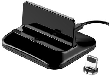 Samsung Magnetic Charge Base Type C Micro Charging Station Holder for iPhone Huawei Xiaomi Smart Phones