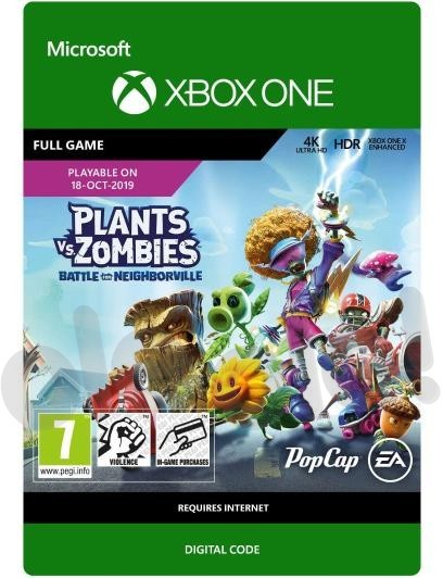 Plants vs Zombies Battle for Neighborville GRA XBOX ONE wersja cyfrowa