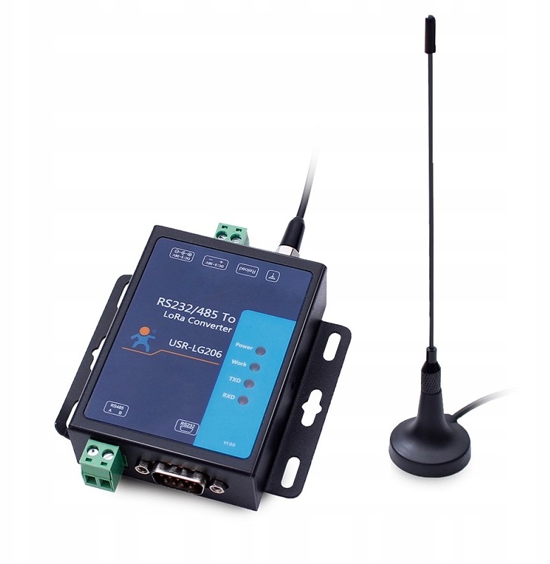 USR-LG206 LoRa RS232 / RS485 Converter
