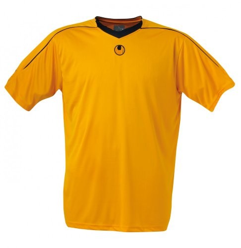 Uhlsport trykot Stream II z krótkim rękawem, wielokolorowa, L 100305604_orange/schwarz_L