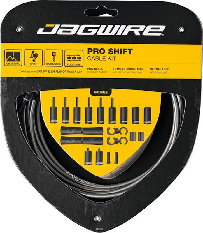 Jagwire Jagwire 2X Pro Shift Linka przerzutki - zestaw, szary  2021 Linki przerzutki i pancerze 18018153
