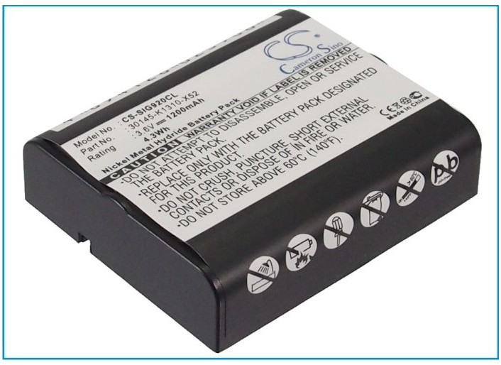 Cameron Sino Siemens Gigaset 920 30145-K1310-X52 1200mAh 4.32Wh NiMH 3.6V Cameron Sino)