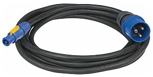 Showtec Kabel zasilający Neutrik PowerCon/CEE 3P 16A 3mtr, 3x2,5mm2, IP20 90585