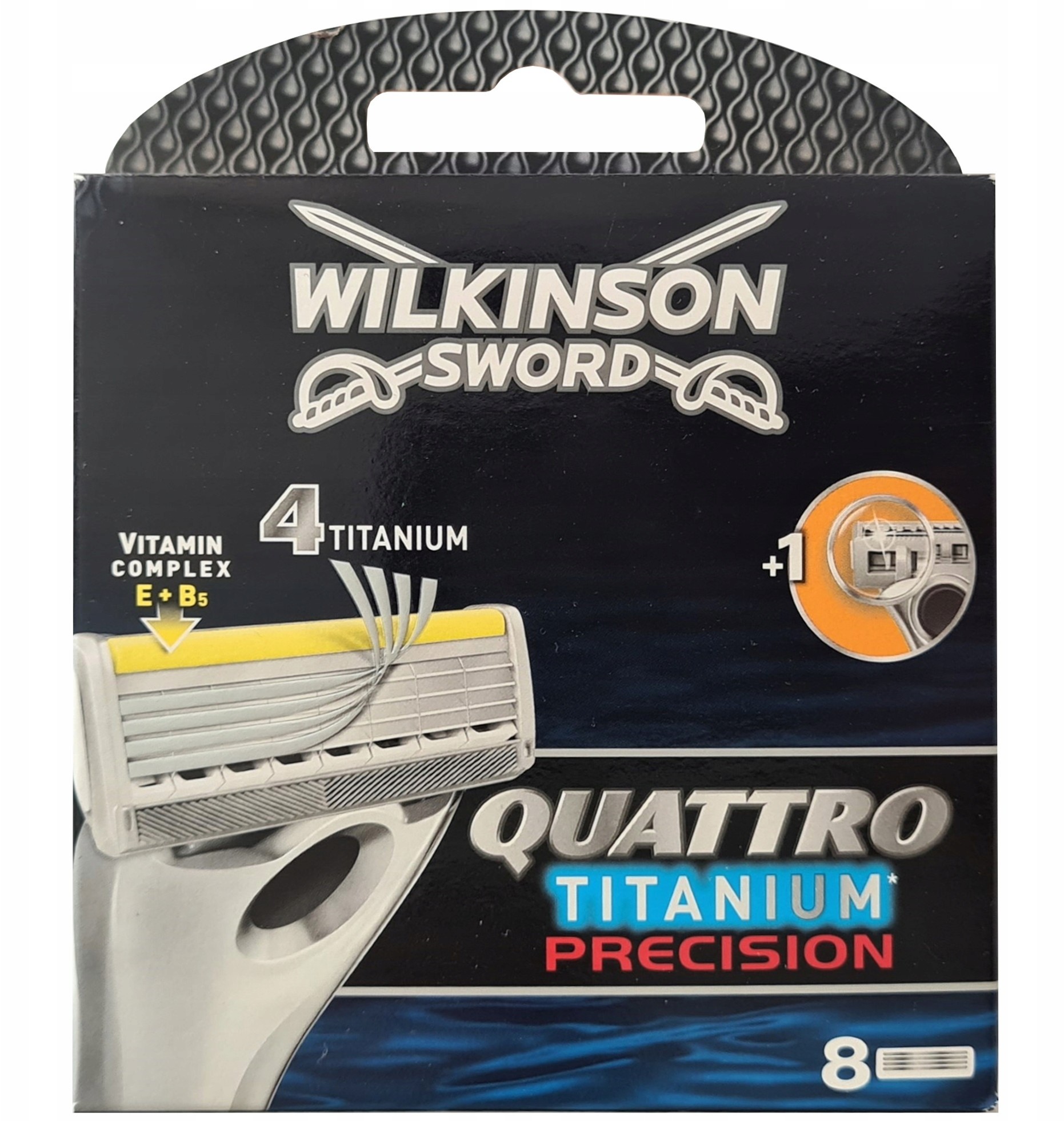 Wilkinson 8x Wkłady Quattro Titanium Precision