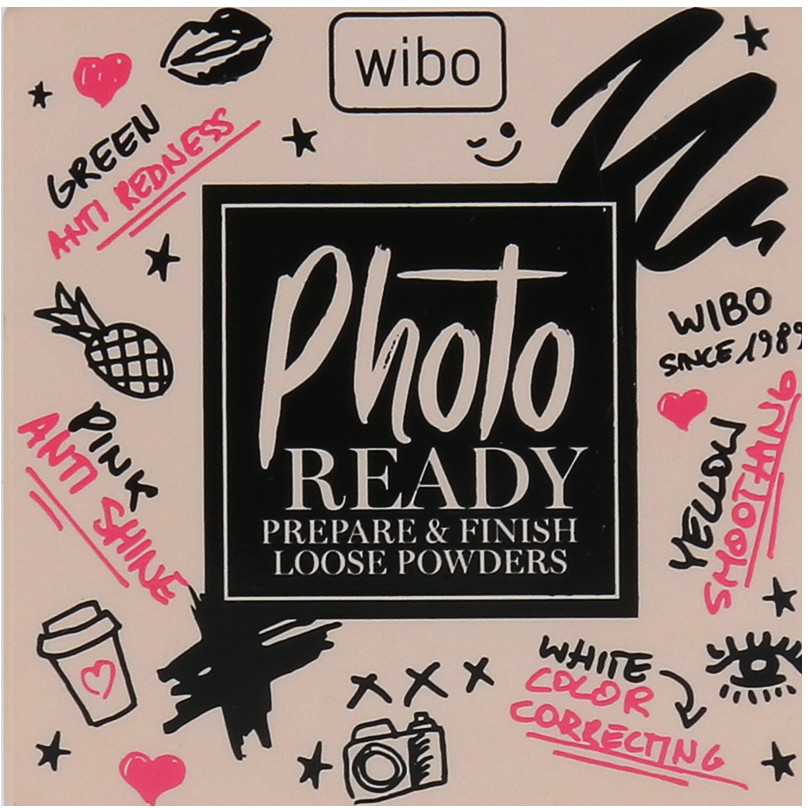 WIBO Photo Ready Prepare & Finish Loose Powders Sypki Puder Do Twarzy 2w1 5901801623366