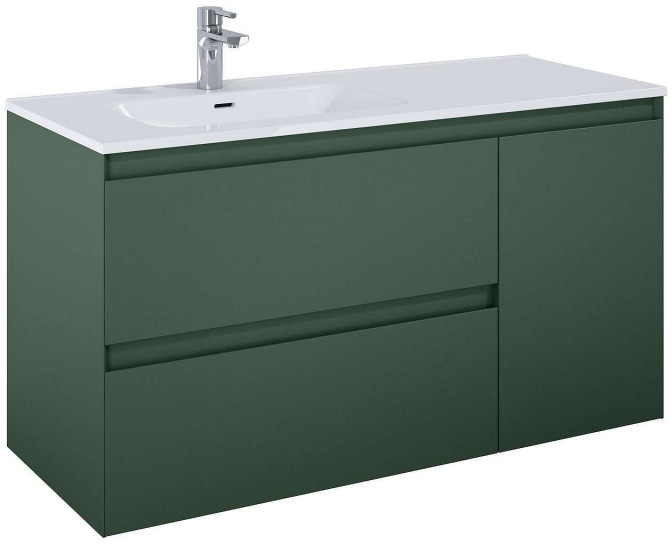 Elita Split Szafka podumywalkowa 120 cm prawa forest green matt PDW 169015