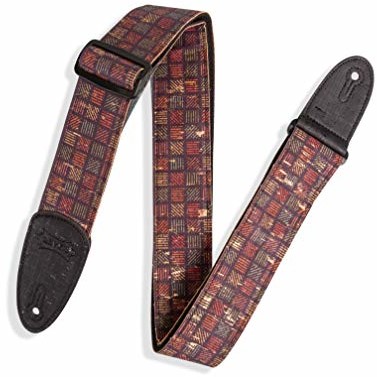 Levy's Levy's MX8-004 naturalny kork na czarnej bawełnianej taśmie z korkowymi końcówkami 5 cm - Orleans MX8-004