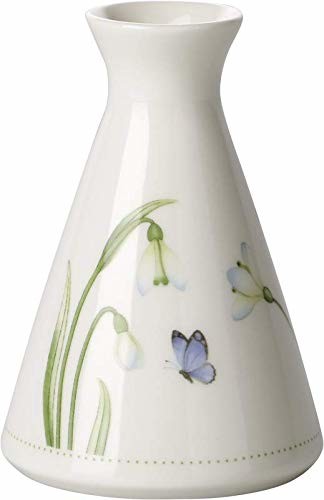 Villeroy & Boch Colourful Spring wazon/świecznik z twardej porcelany, biały, 12 x 13 cm