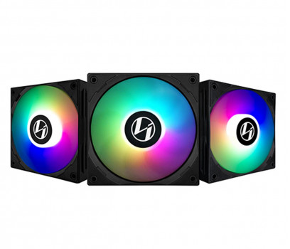 Lian Li ST120 ARGB PWM Black 3 pack 3x120mm