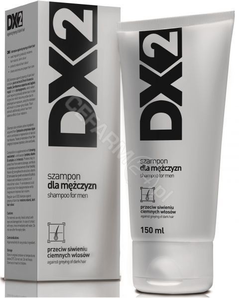 Aflofarm Dx2 szampon dla mężczyzn przeciw siwieniu włosów 150 ml