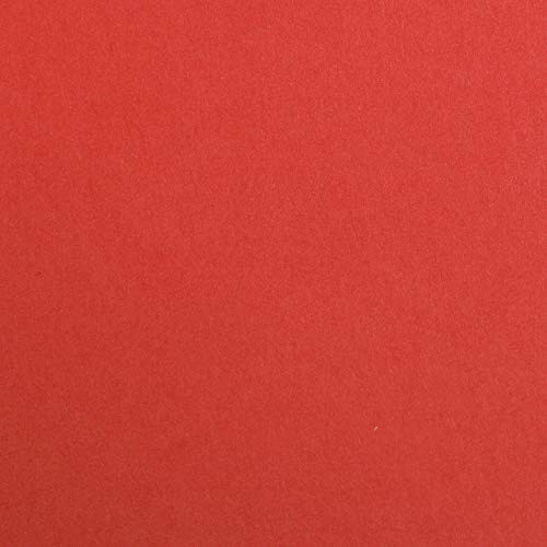 Clairefontaine 97456C opakowanie z 25 arkuszami papieru rysunkowego Maya Premium, DIN A4, 21 x 29,7 cm, 300 g, 1 opakowanie, mak czerwony 97402C