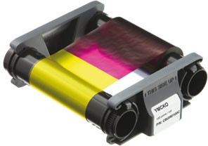 Evolis Kolorowa taśma barwiąca YMCKO do drukarek kart Evolis Badgy200 CBGR0100C