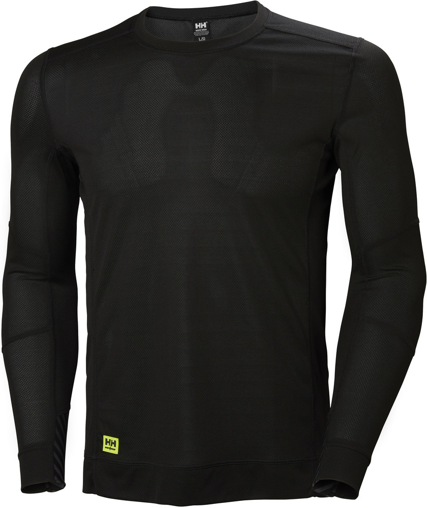 Helly Hansen Workwear Bluza Lifa crewneck czarna, rozmiar S HH-75105_990-S