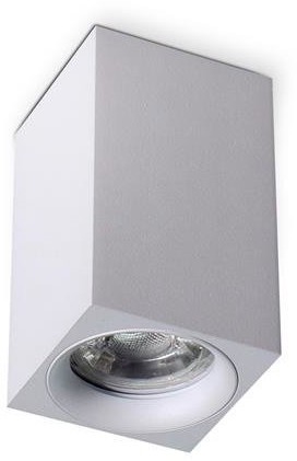 Kobi Tuba sufitowa kwadrat MANGO SQUARE biała 6x10cm KPMSW