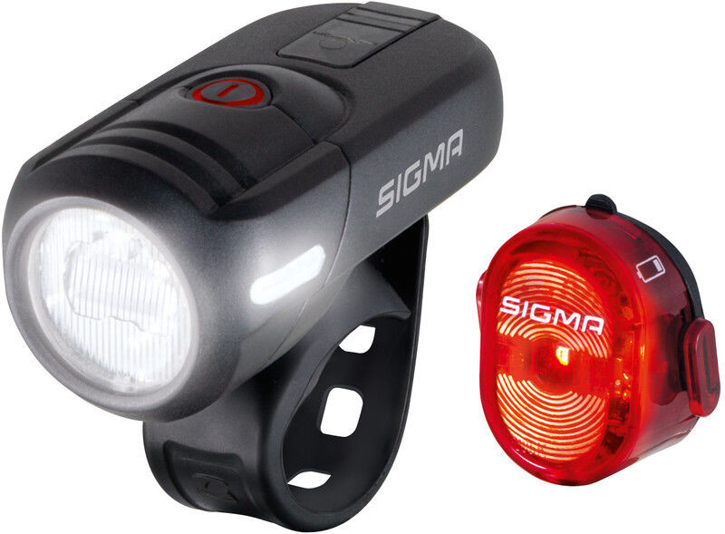 Sigma sport SPORT Aura 45/Nugget II Zestaw oświetlenia na USB 2020 Oświetlenie rowerowe - zestawy 4016224174607