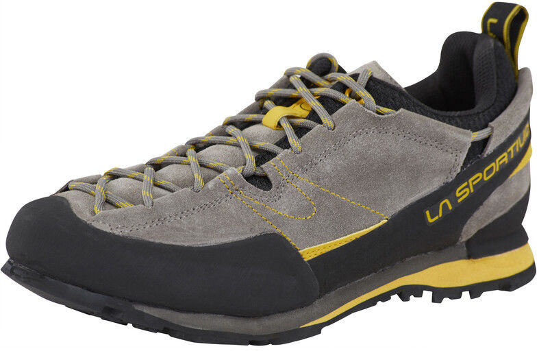 La Sportiva Boulder X Buty Mężczyźni, grey/yellow EU 42,5 2020 Buty podejściowe 838GY-42