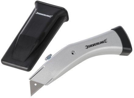 Silverline 180 MM SILVER Line ct07 ergonomiczna dywan nóż z ostrzem Rückzugfunktion CT07