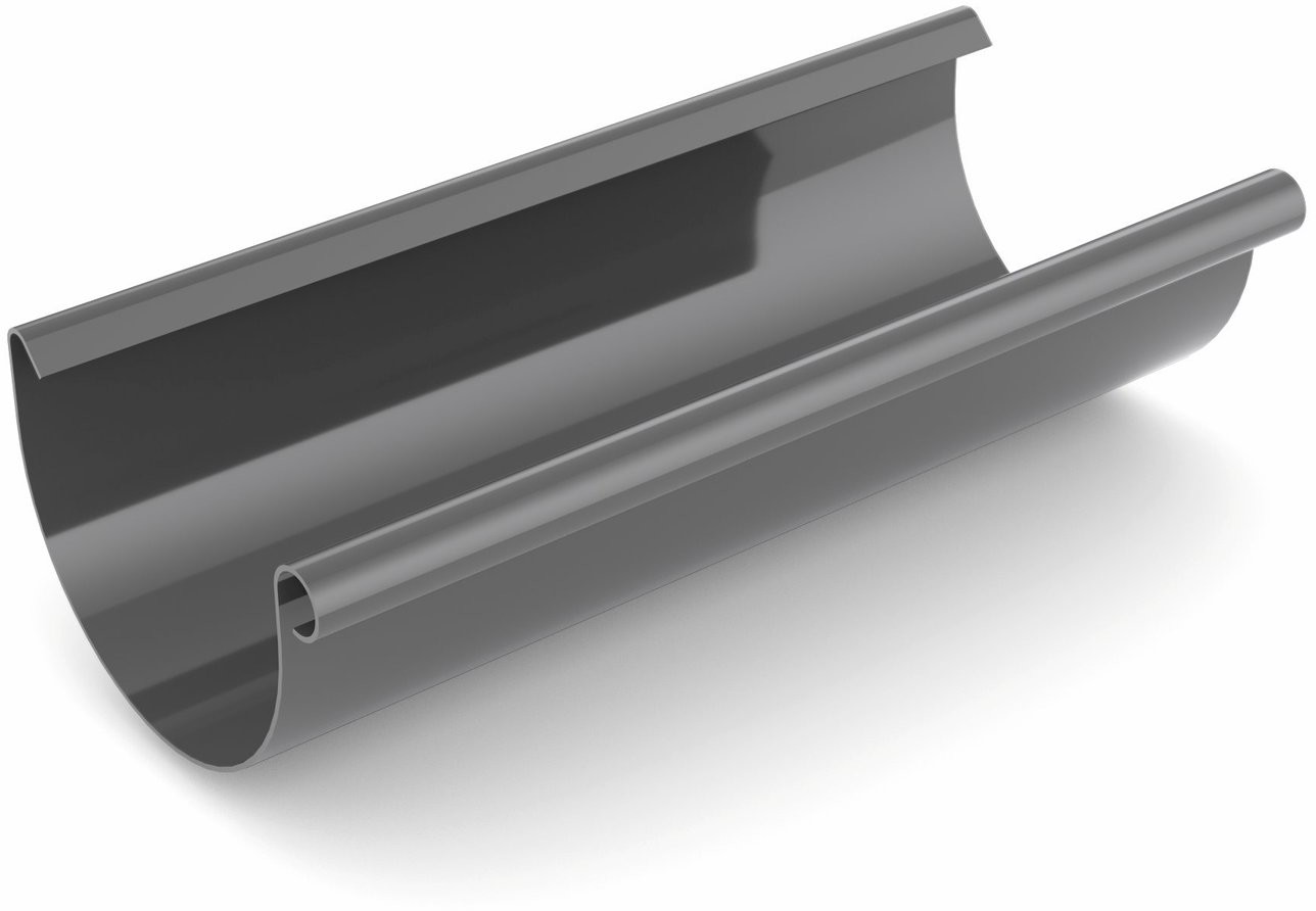 Cellfast Rynna dachowa 125 mm /2m/ PVC grafit