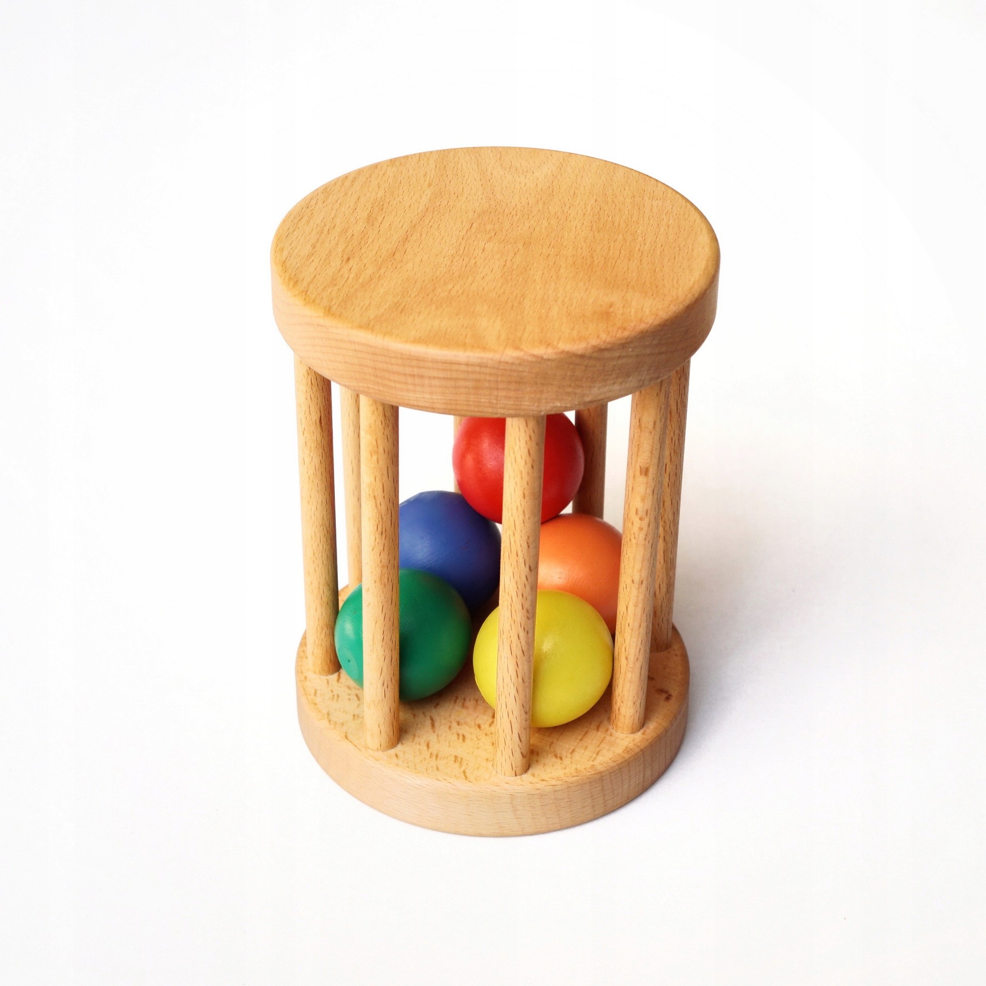 Cylinder z Kulkami - zabawka do raczkowania